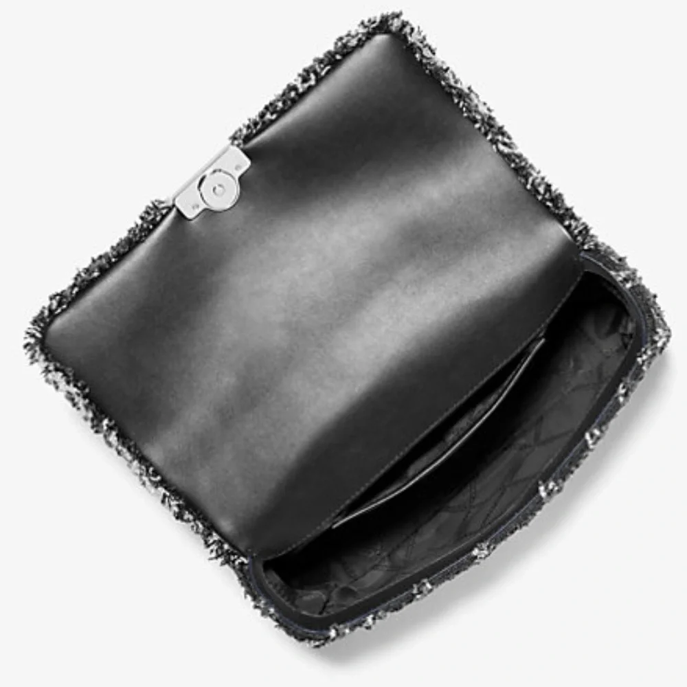 MICHAEL KORS
Tribeca Large Frayed Denim Shoulder Crossbody Bag
NWT - Picture 2 of 16